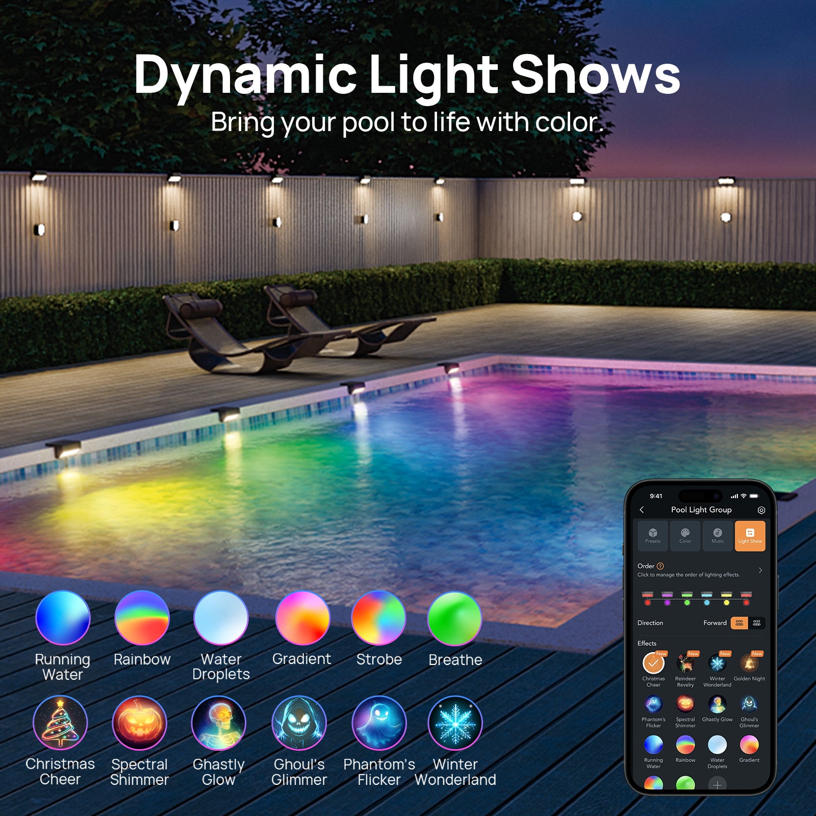 Enhulk Smart Solar Pool Light