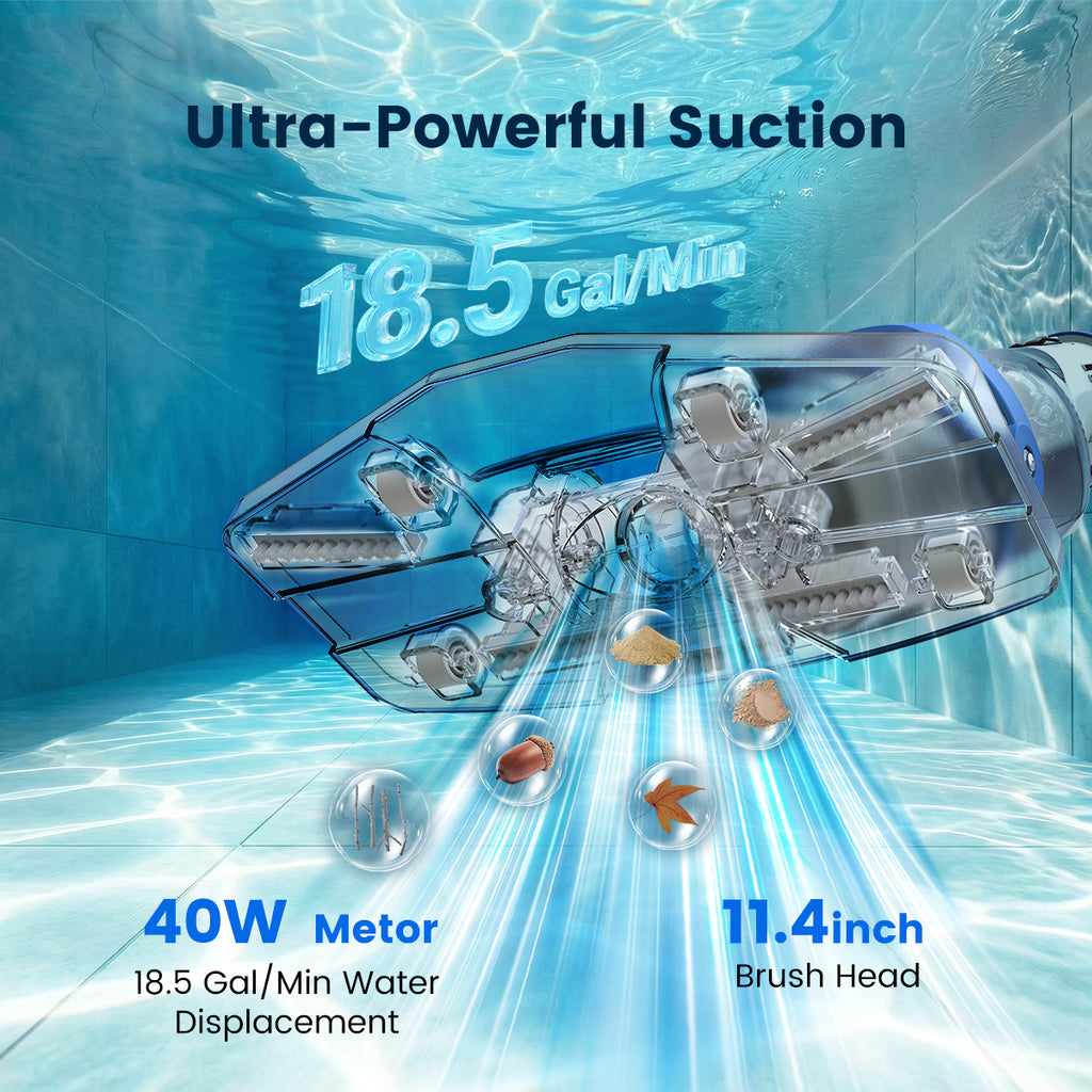 Enhulk Cordless Pool Vacuum PC18 Pro