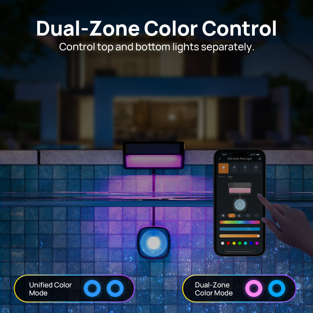 Enhulk Smart Solar Pool Light