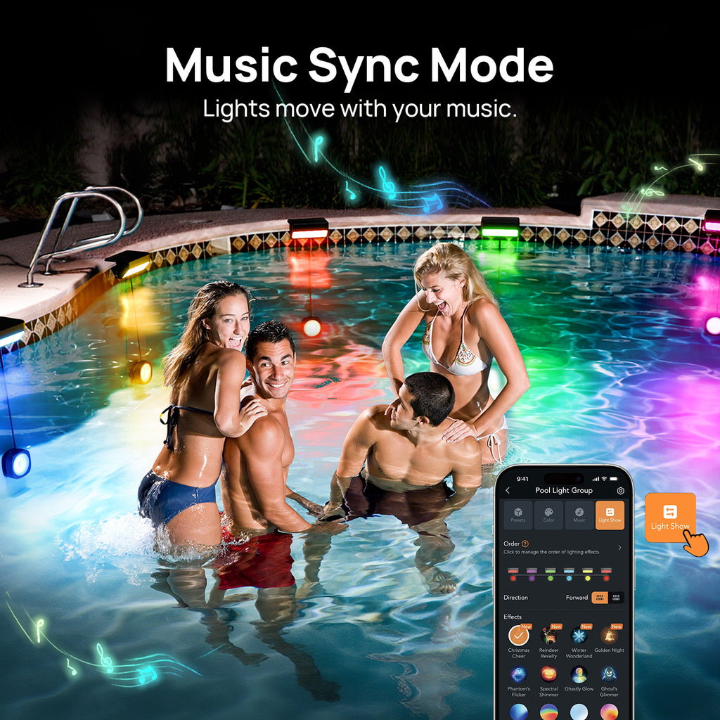Enhulk Smart Solar Pool Light