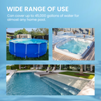 Enhulk Solar Pool Ionizer, Chemical-Free Floating Water Purifier for Fresh
