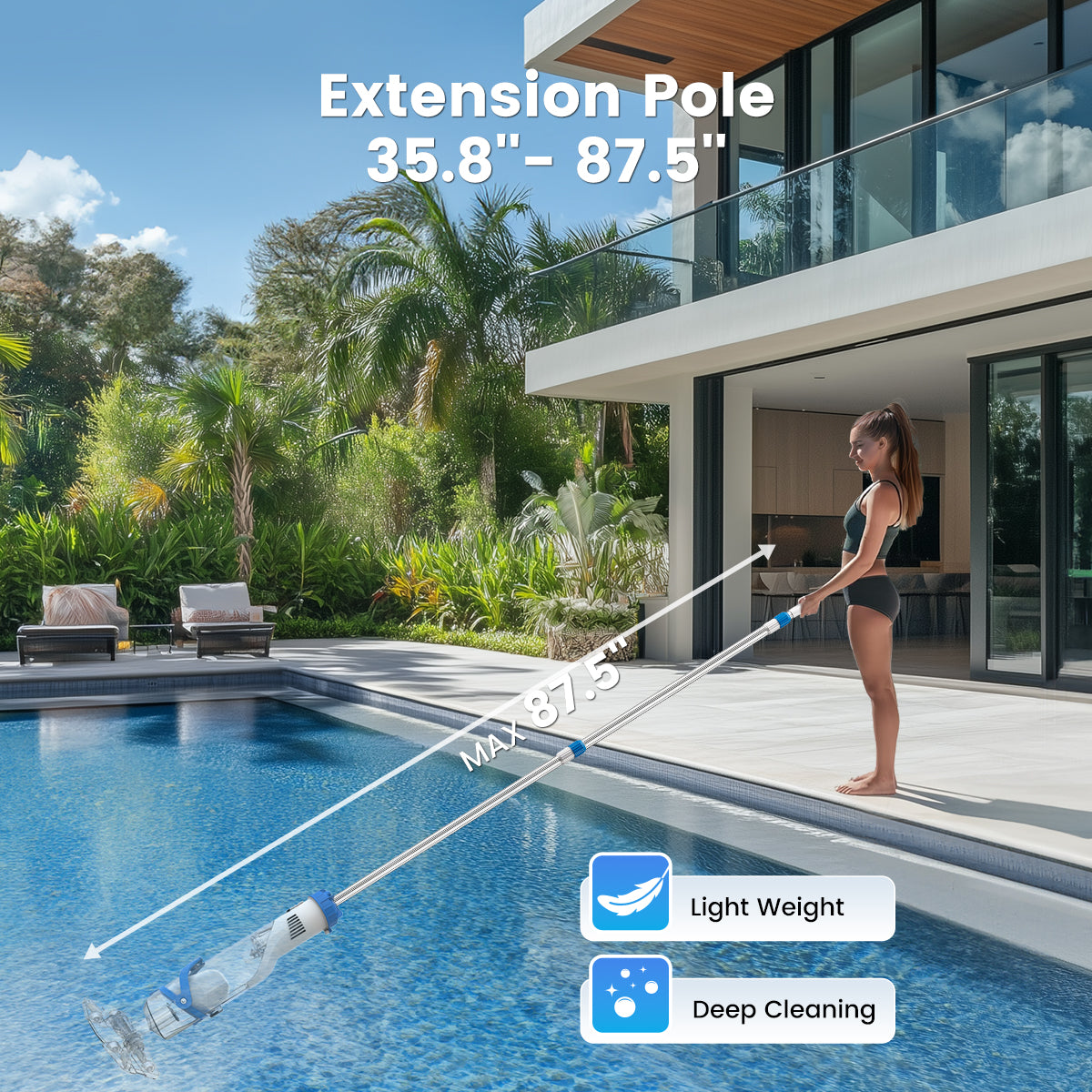 Enhulk Cordless Pool Vacuum PC18 Pro