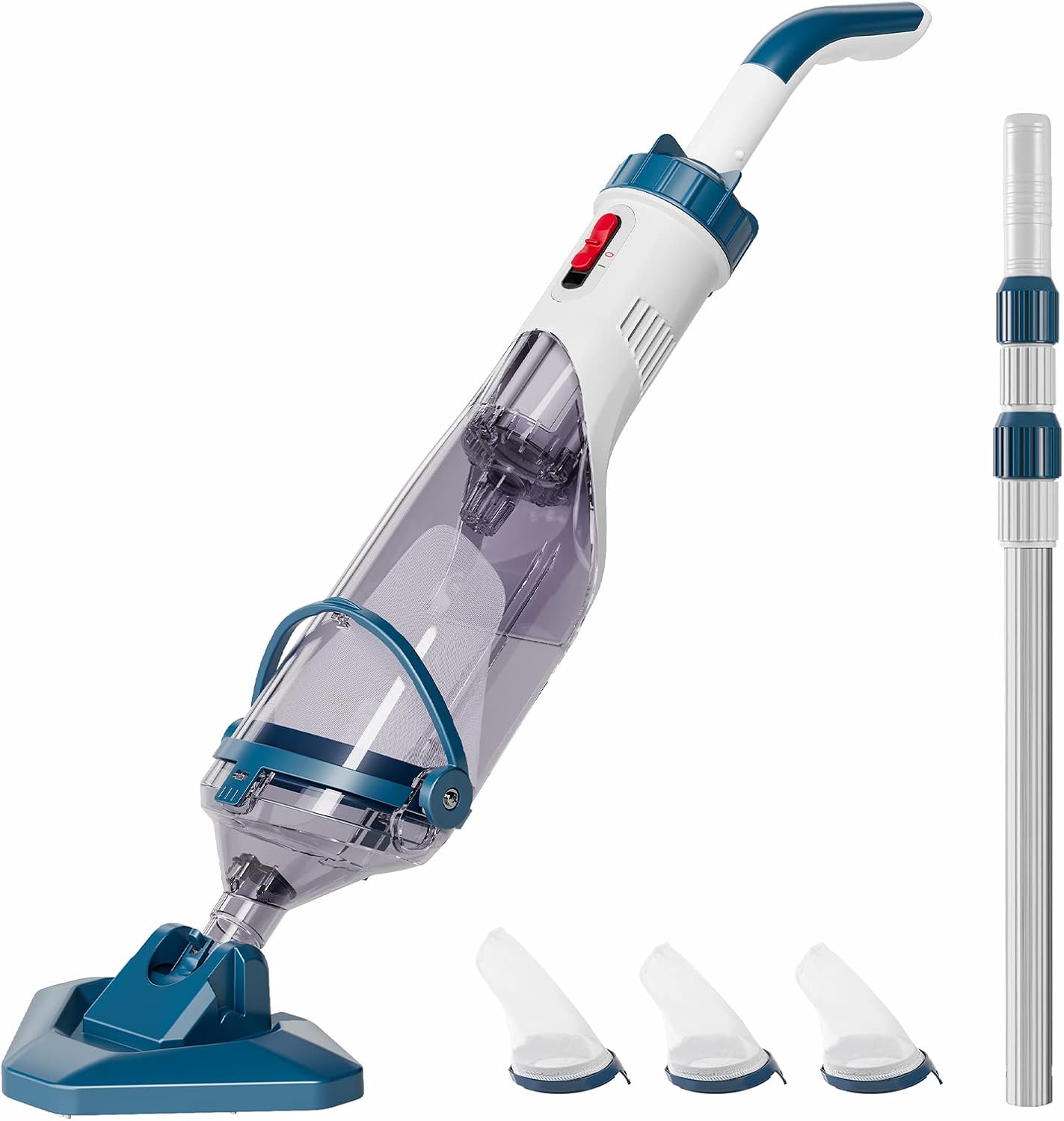 Handheld Pool Vacuum Cleaner Sand & Silt Filter Bag, Replacement Filter Bag (2 Pack), Applicable to T403, PC18 and PC18 Pro, Filter Bags ONLY, NOT Included Pool Vacuum