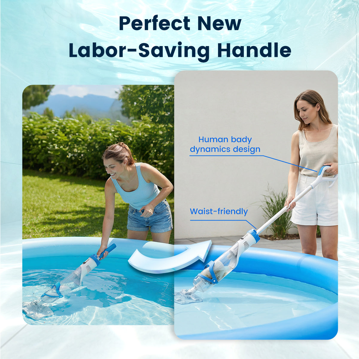 Enhulk Cordless Pool Vacuum PC18 Pro