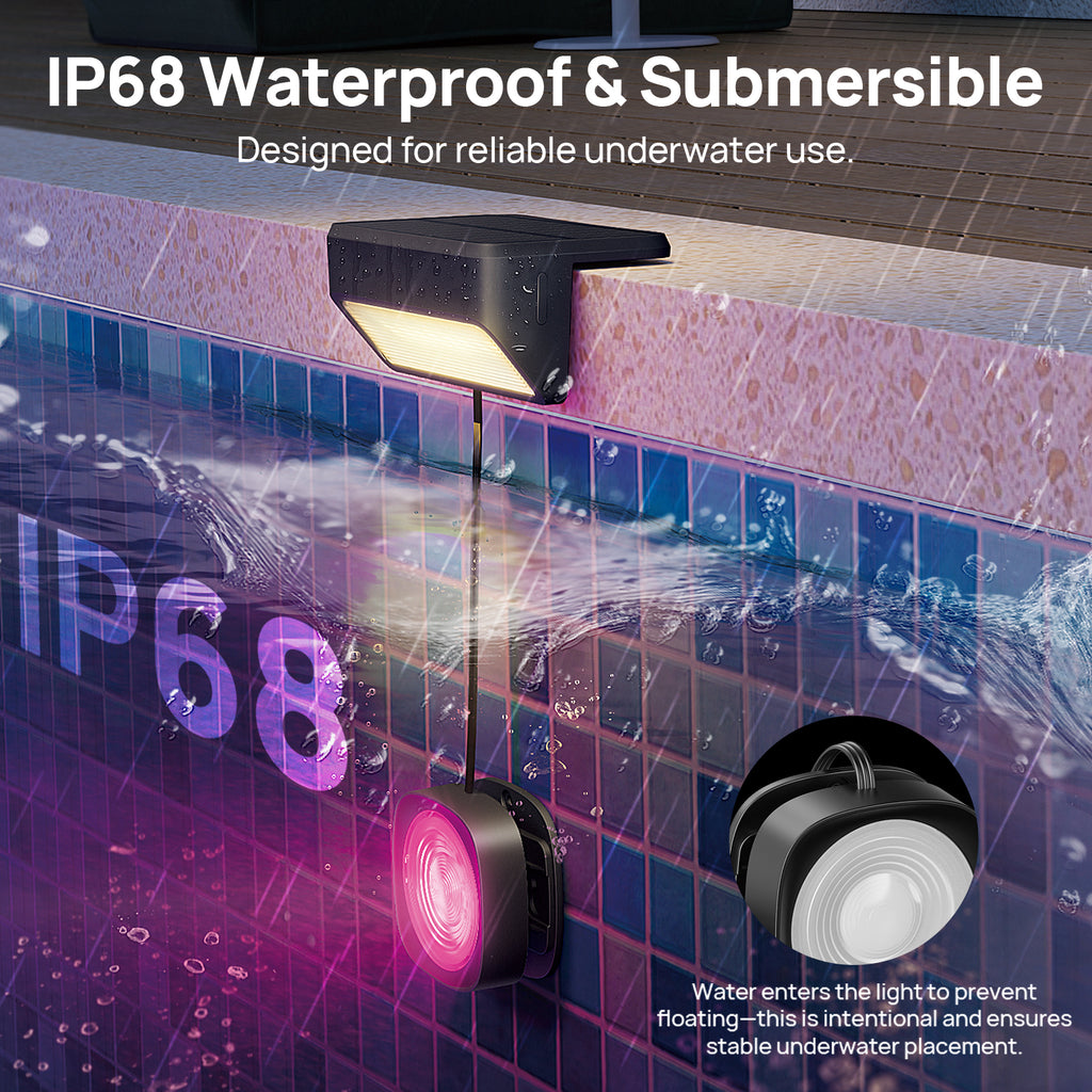 Enhulk Smart Solar Pool Light
