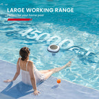 Enhulk Solar Pool Ionizer, Chemical-Free Floating Water Purifier for Fresh
