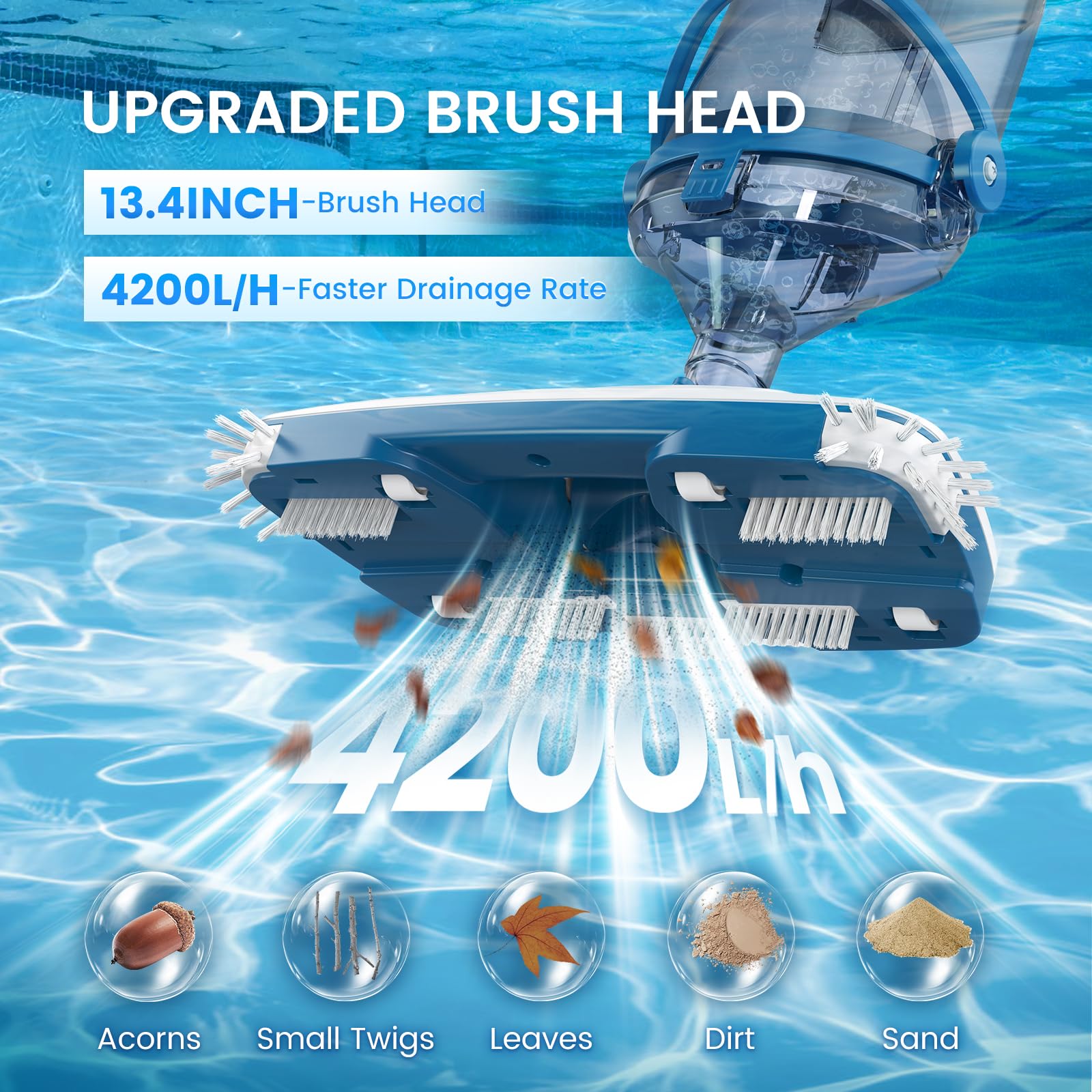 Enhulk Cordless Pool Vacuum PC15