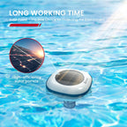 Enhulk Solar Pool Ionizer, Chemical-Free Floating Water Purifier for Fresh
