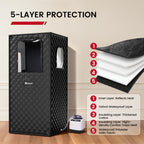 Enhulk Home Portable Personal Steam Sauna - Fast Heat & Spa Detox