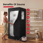 Enhulk Home Portable Personal Steam Sauna - Fast Heat & Spa Detox