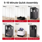 Enhulk Home Portable Personal Steam Sauna - Fast Heat & Spa Detox